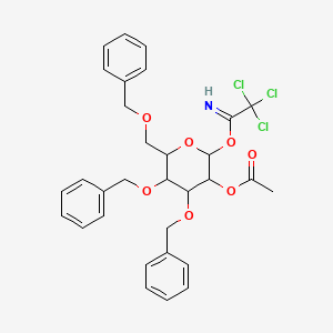 2-o-Acetyl-3,4,6-tri-o-benzyl-a-d-mannopyranosyl trichloroacetimidate