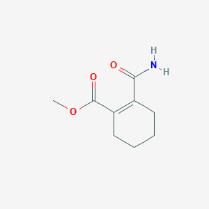 Methyl 2-carbamoylcyclohex-1-ene-1-carboxylate