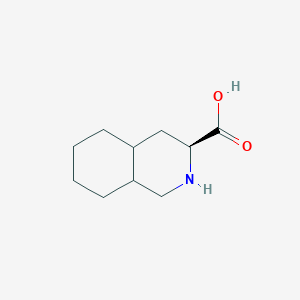 decahydroisoquinoline-3(S)-carboxylic acid