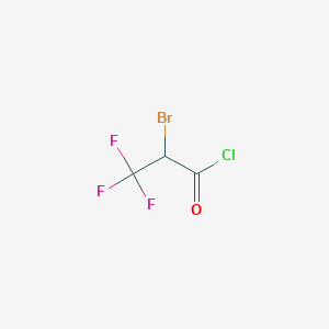 molecular formula C3HBrClF3O B8584586 2-Bromo-3,3,3-trifluoropropionyl chloride CAS No. 71026-99-8