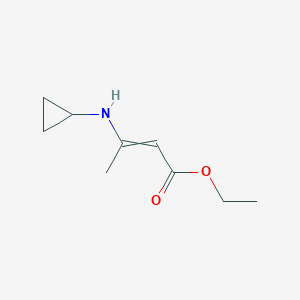Ethyl 3-(cyclopropylamino)but-2-enoate
