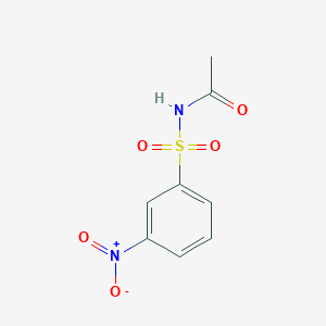 3-Nitro-N-(acetyl)benzenesulfonamide