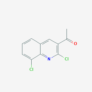 1-(2,8-Dichloroquinolin-3-yl)-ethanone