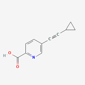 5-(Cyclopropylethynyl)picolinic acid