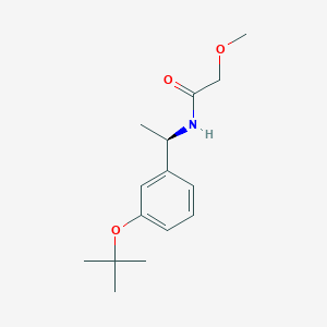 N-[(1R)-1-(3-tert-Butoxyphenyl)ethyl]-2-methoxyacetamide