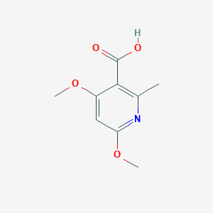 4,6-Dimethoxy-2-methylnicotinic acid