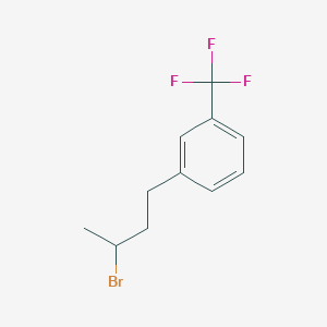 1-(3-Bromobutyl)-3-(trifluoromethyl)benzene