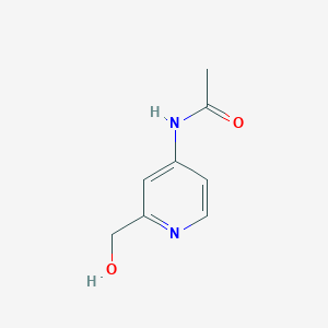 2-Hydroxymethyl-4-acetylaminopyridine