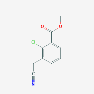 Methyl 2-chloro-3-(cyanomethyl)benzoate