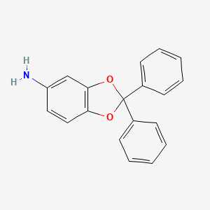 2,2-Diphenyl-1,3-benzodioxol-5-amine