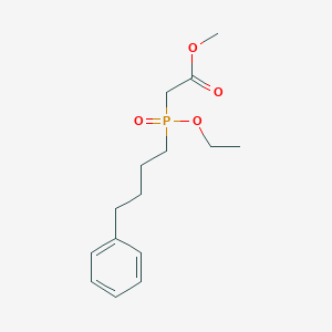 Methyl [ethoxy(4-phenylbutyl)phosphoryl]acetate