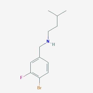(4-Bromo-3-fluoro-benzyl)-(3-methyl-butyl)-amine
