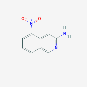 1-Methyl-5-nitroisoquinolin-3-amine