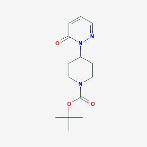 tert-butyl 4-(6-oxo-1(6H)-pyridazinyl)-1-piperidinecarboxylate