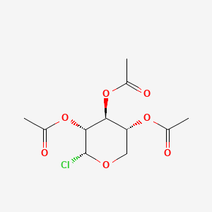 Xylopyranosyl chloride, triacetate, alpha-D-