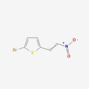 molecular formula C6H4BrNO2S B8585142 2-Bromo-5-(2-nitro-vinyl)-thiophene 