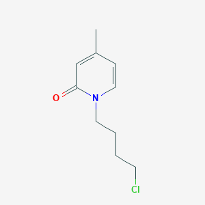 1-(4-chlorobutyl)-4-methylpyridin-2(1H)-one