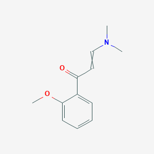 molecular formula C12H15NO2 B8585188 3-Dimethylamino-1-(2-methoxyphenyl)-2-propene-1-one 