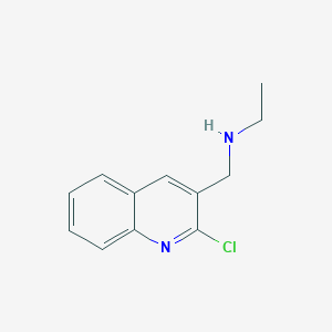(2-Chloro-quinolin-3-ylmethyl)-ethyl-amine