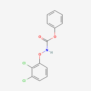 molecular formula C13H9Cl2NO3 B8585326 Phenyl (2,3-dichlorophenoxy)carbamate CAS No. 103896-50-0