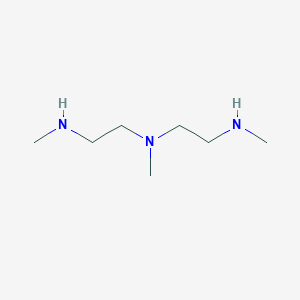 molecular formula C7H19N3 B085854 1,4,7-Trimethyldiethylenetriamine CAS No. 105-84-0