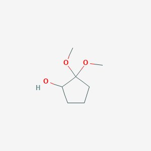 B8585403 2,2-Dimethoxycyclopentanol CAS No. 63703-33-3