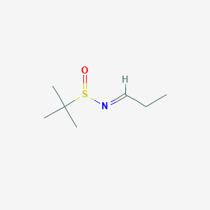 (S,E)-2-methyl-N-propylidenepropane-2-sulfinamide