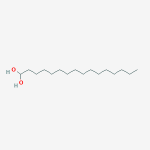 molecular formula C16H34O2 B8585689 Hexadecanediol CAS No. 50986-41-9