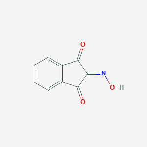 molecular formula C9H5NO3 B085857 2-(Hydroxyimino)-1H-indene-1,3(2H)-dione CAS No. 13167-95-8