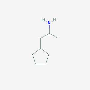 B085860 1-Cyclopentylpropan-2-amine CAS No. 105-23-7