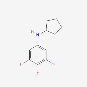 N-cyclopentyl-3,4,5-trifluoroaniline