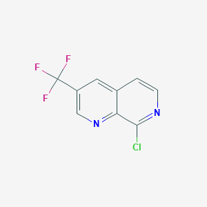 8-Chloro-3-(trifluoromethyl)-1,7-naphthyridine
