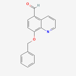 8-(Benzyloxy)quinoline-5-carbaldehyde