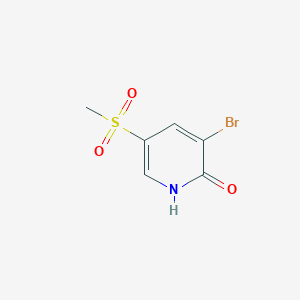 3-bromo-5-(methylsulfonyl)pyridin-2(1H)-one