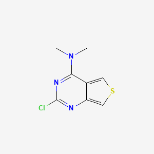 2-chloro-N,N-dimethylthieno[3,4-d]pyrimidin-4-amine