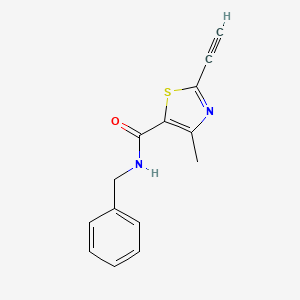 N-benzyl-2-ethynyl-4-methylthiazole-5-carboxamide