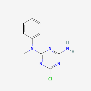 6-chloro-N-methyl-N-phenyl-[1,3,5]triazine-2,4-diamine