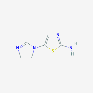 5-Imidazol-1-yl-thiazol-2-ylamine