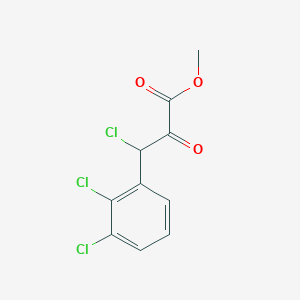 3-Chloro-3-(2,3-dichloro-phenyl)-2-oxo-propionic acid methyl ester