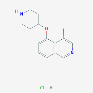 4-[(4-Methyl-5-isoquinolyl)oxy]piperidine hydrochloride