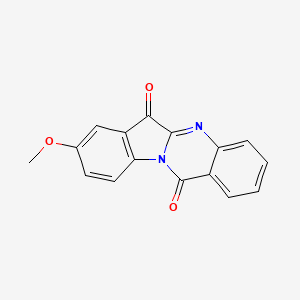8-Methoxyindolo[2,1-b]quinazoline-6,12-dione