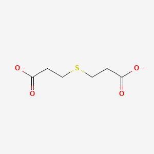 molecular formula C6H8O4S-2 B8586734 3,3'-Thiodipropanoate 