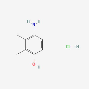 molecular formula C8H12ClNO B8586862 4-Amino-2,3-xylenol hydrochloride CAS No. 94276-04-7