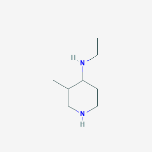 4-Ethylamino-3-methylpiperidine