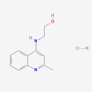 2-(2-Methyl-quinolin-4-ylamino)-ethanol