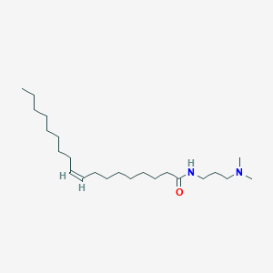 molecular formula C23H46N2O B085875 Oleamidopropyl dimethylamine CAS No. 109-28-4