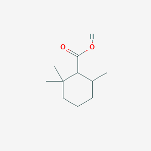 molecular formula C10H18O2 B8587515 2,2,6-Trimethylcyclohexanecarboxylic acid 