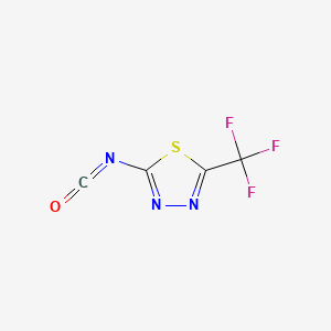 2-Isocyanato-5-(trifluoromethyl)-1,3,4-thiadiazole