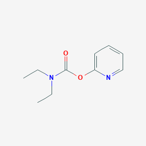molecular formula C10H14N2O2 B8587919 Pyridin-2-yl diethylcarbamate CAS No. 98976-68-2