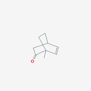 molecular formula C9H12O B8587952 1-Methylbicyclo[2.2.2]oct-5-en-2-one CAS No. 61530-90-3